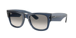 684532 - Transparent Dark Blue / Clear Gradient Grey