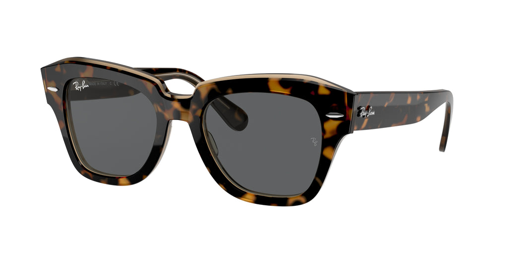 1292B1 - Havana On Transparent Brown / Dark Grey