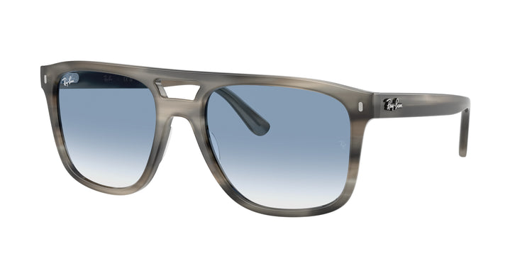 14243F - Grey Havana / Clear Gradient Blue