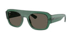 6681/3 - Transparent Green / Brown