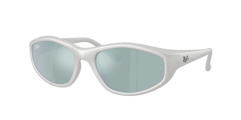 690330 - Silver / Light Green Mirror Silver