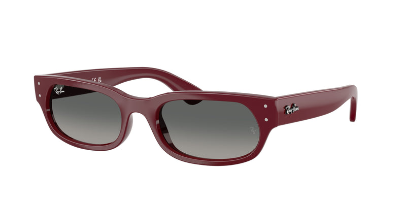 689971 - Bordeaux / Light Grey Gradient Dark Grey