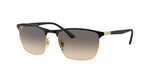 187/32 - Black On Gold / Clear Grey