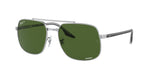 003/P1 - Silver / Dark Green Chromance