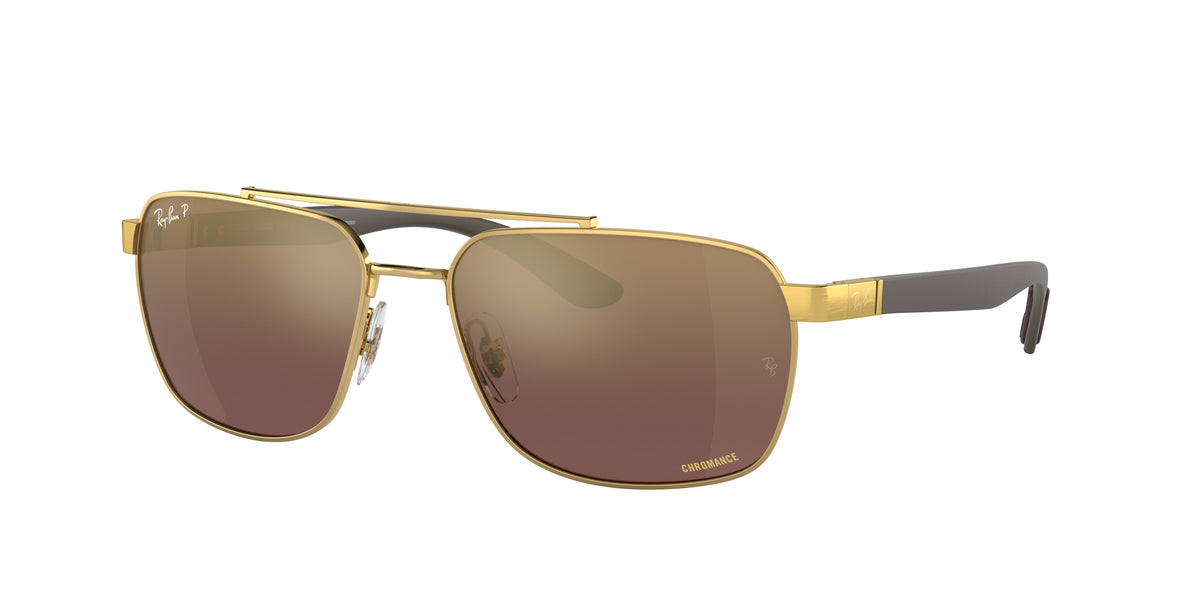 001/6B - Arista Gold / Purple & Gold Polarized+