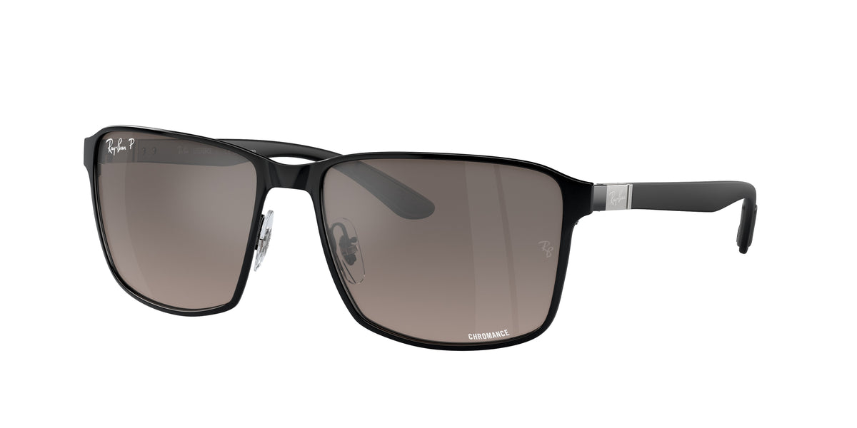 186/5J - Black On Black / Grey Polarized+