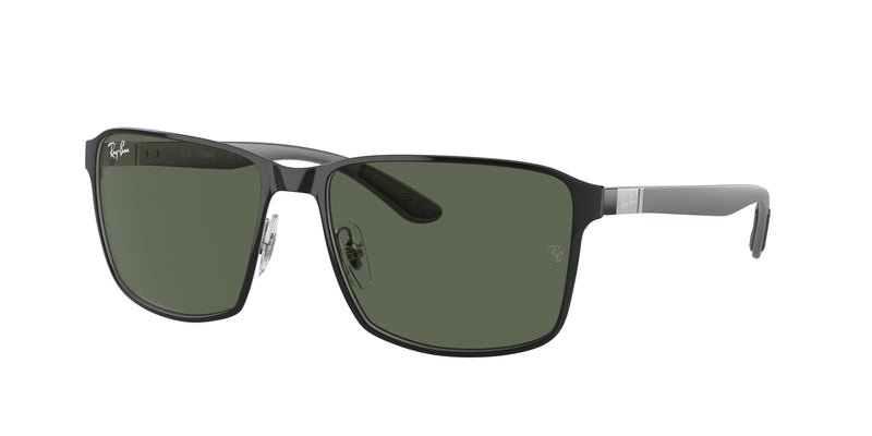 914471 - Black On Silver / Dark Green