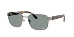 004/3R - Gunmetal / Polarized Light Blue Chromance