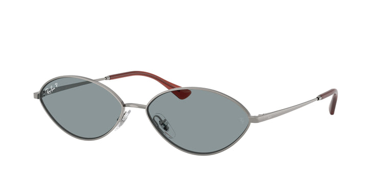 004/2V - Gunmetal / Azure Polarized