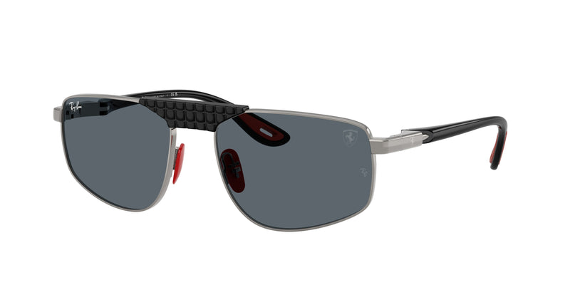 F001R5 - Gunmetal / Blue