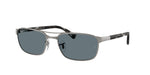 004/3R - Gunmetal / Dark Blue Polarized