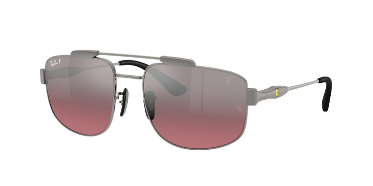 F1247A - Gunmetal / Polarized Wine