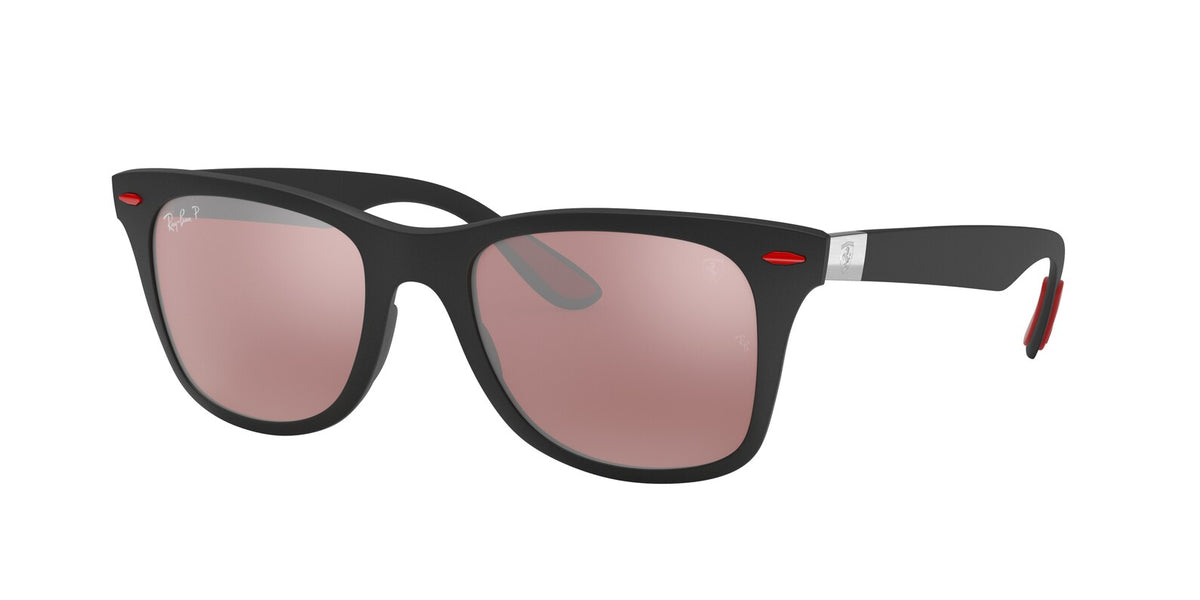 F602H2 - Black / Purple Mirror Silver Polarized+
