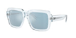67291N - Transparent Light Blue / Light Blue/Silver
