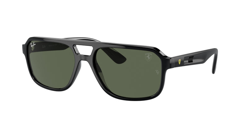 F68371 - Black / Dark Green