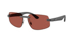 60171B - Sand Grey / Polarized Red