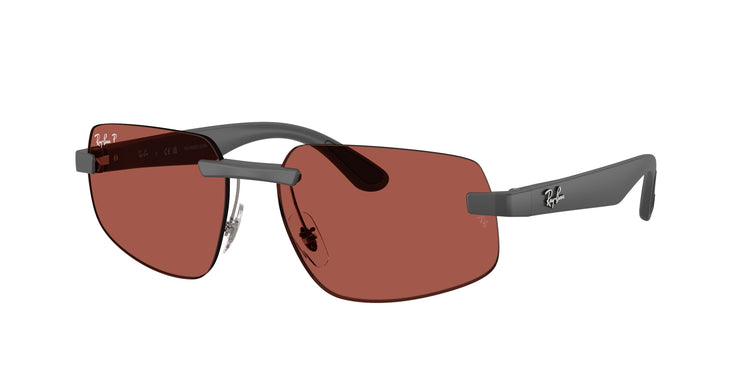 60171B - Sand Grey / Polarized Red