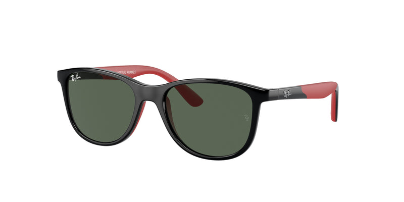 713171 - Black On Red / Dark Green