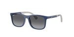 7187T3 - Blue On Rubber Grey / Light Brown