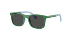 718887 - Green On Rubber Light Blue / Grey