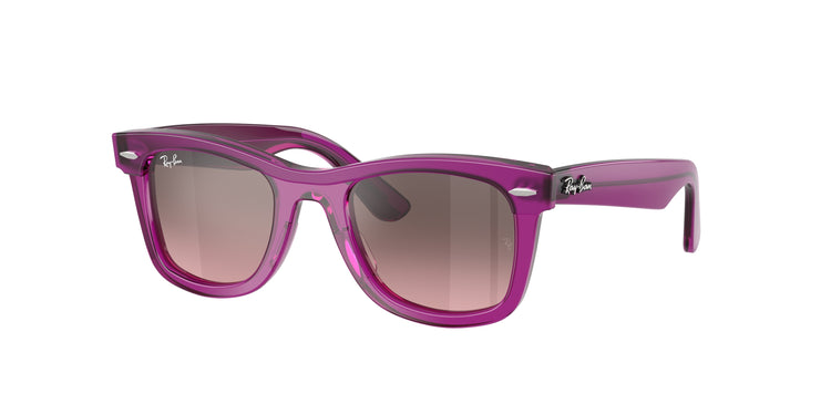 72147E - Violet / Pink Mirror Silver Gradient