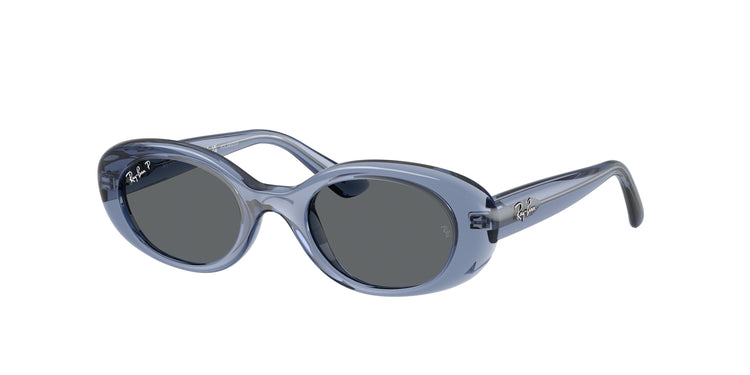 721681 - Transparent Blue / Dark Grey Polarized