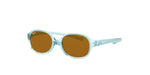 7081/3 - Transparent Light Blue / Brown