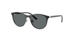 295/81 - Black On Silver / Dark Grey Polarized