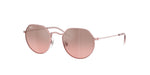 304/7E - Light Pink / Pink Mirror Silver Gradient