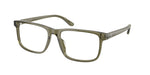 6284 - Transparent Olive Green / Transparent
