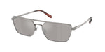 90026G - Shiny Gunmetal / Light Gray Mirror Silver