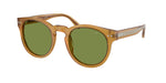 52754E - Opal Honey / Solid Green