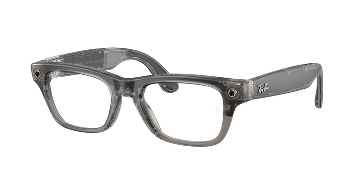 8529 - Transparent Ice Grey / Demo Lens
