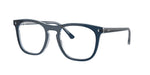 8324 - Blue On Transparent Blue / Clear