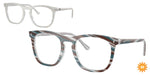 8382 - Photo Striped Light Blue / Clear