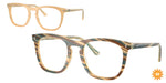 8383 - Photo Striped Brown / Clear