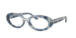 8482 - Opal Blue Havana / Clear