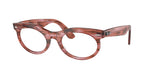 8363 - Striped Transparent Pink / Transparent