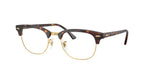 8287 - Havana & Gold / Clear