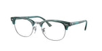 8377 - Striped Green / Clear