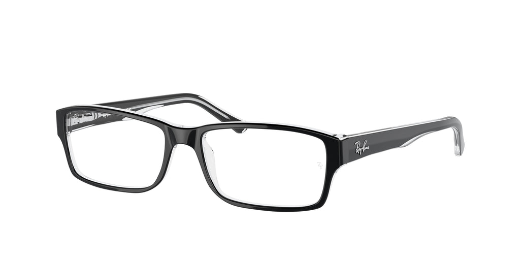 2034 - Black On Transparent / Clear