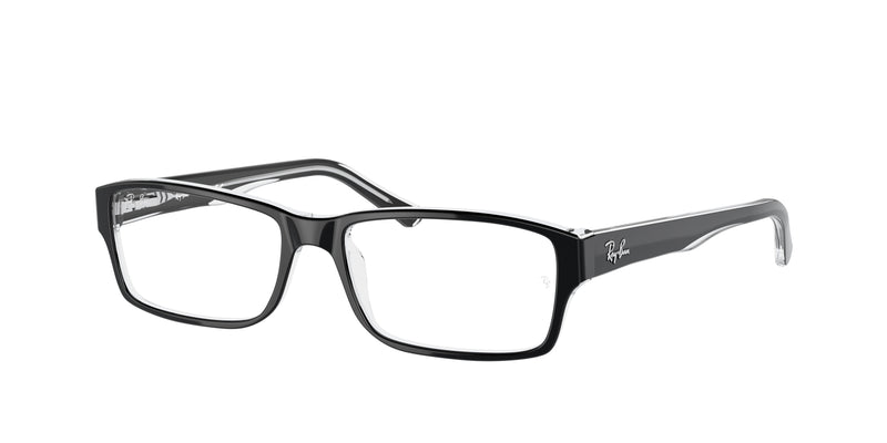 2034 - Black On Transparent / Clear