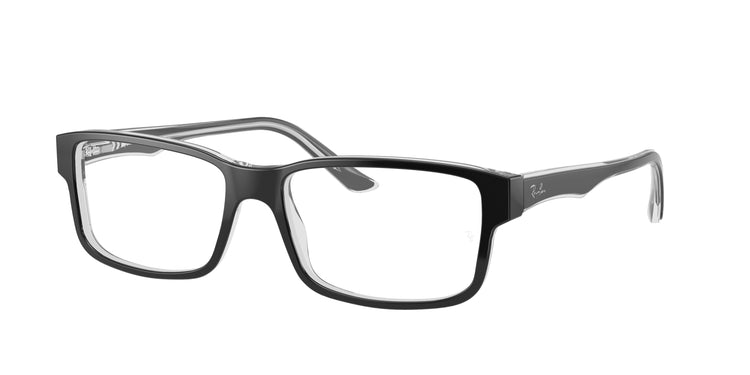 2034 - Black On Transparent / Clear