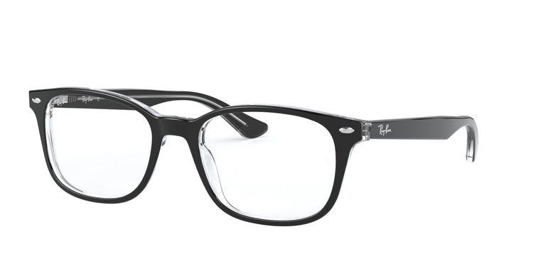 2034 - Black On Transparent / Clear