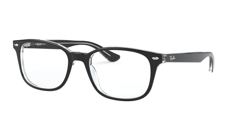 2034 - Black On Transparent / Clear