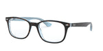 5883 - Havana On Light Blue / Clear