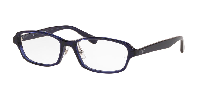 5986 - Dark Transparent Blue / Clear