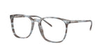 8361 - Striped Blue / Clear
