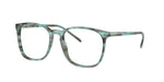 8362 - Striped Green / Transparent