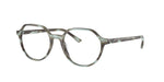 8356 - Striped Green / Clear